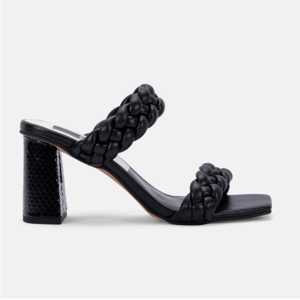 Dolce Vita Paily Wide Heels black